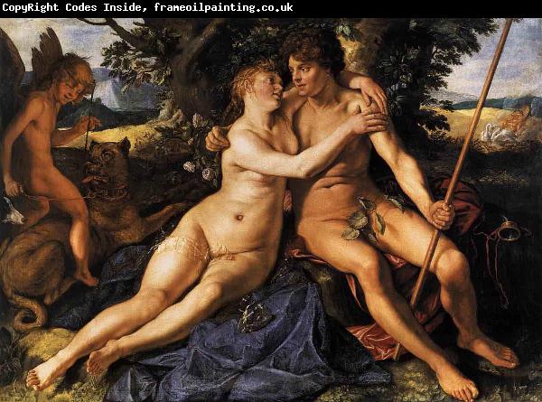 Hendrick Goltzius Venus and Adonis